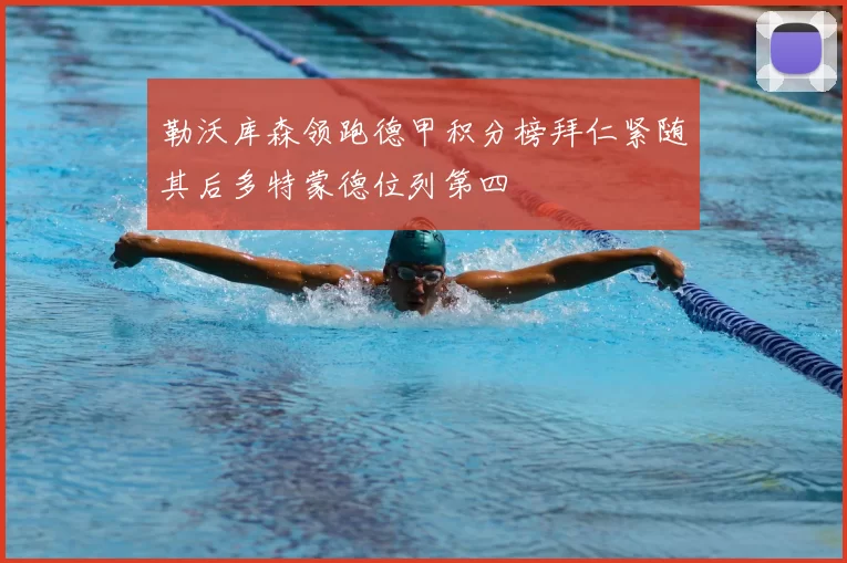 勒沃库森领跑德甲积分榜拜仁紧随其后多特蒙德位列第四